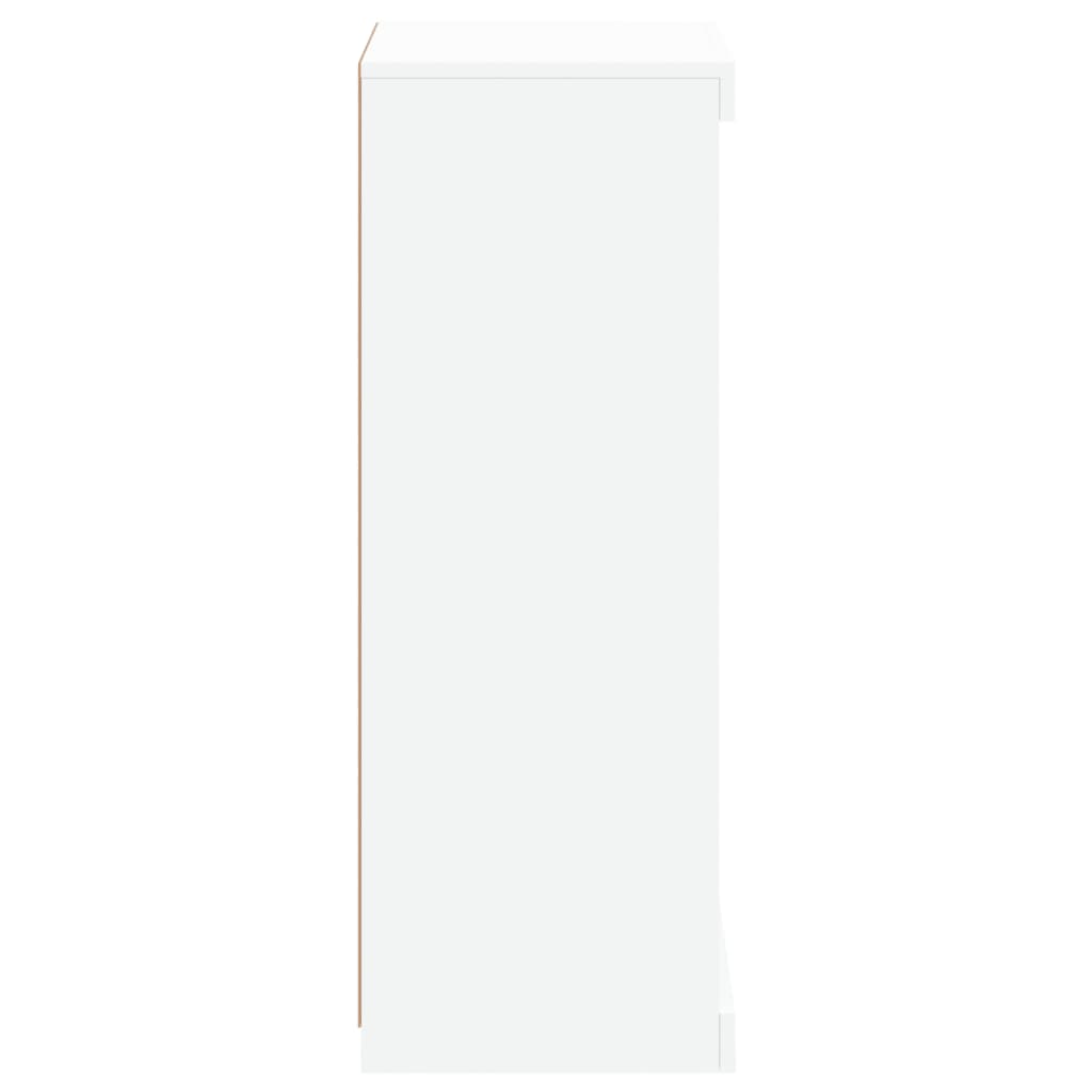 Sideboard mit LED-Beleuchtung Weiß 41x37x100 cm