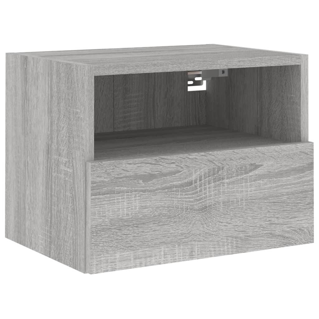 TV overskab grå Sonoma 40x30x30 cm træmateriale