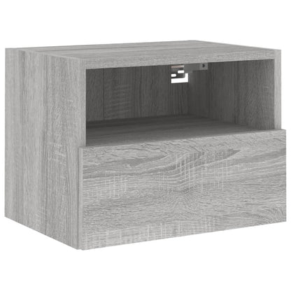 TV overskab grå Sonoma 40x30x30 cm træmateriale