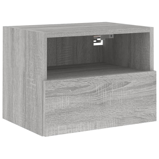 TV overskab grå Sonoma 40x30x30 cm træmateriale
