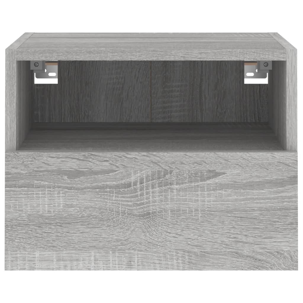 TV overskab grå Sonoma 40x30x30 cm træmateriale