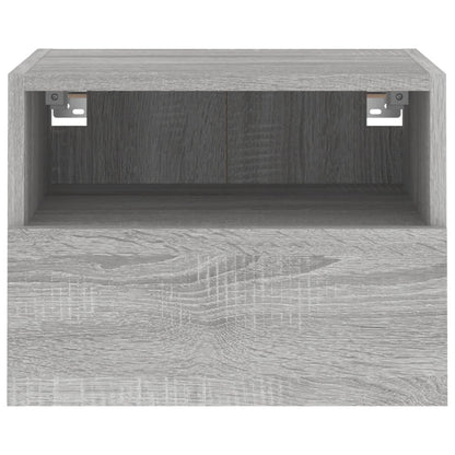 TV overskab grå Sonoma 40x30x30 cm træmateriale