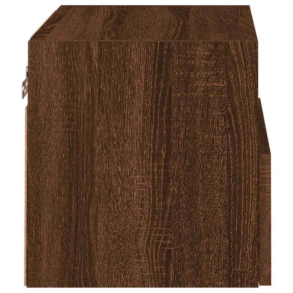 TV overskabe 2 stk Brun eg look 40x30x30 cm