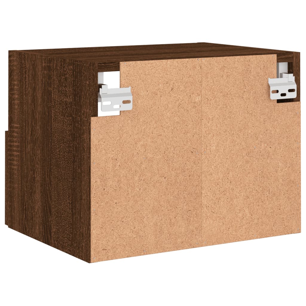 TV overskabe 2 stk Brun eg look 40x30x30 cm