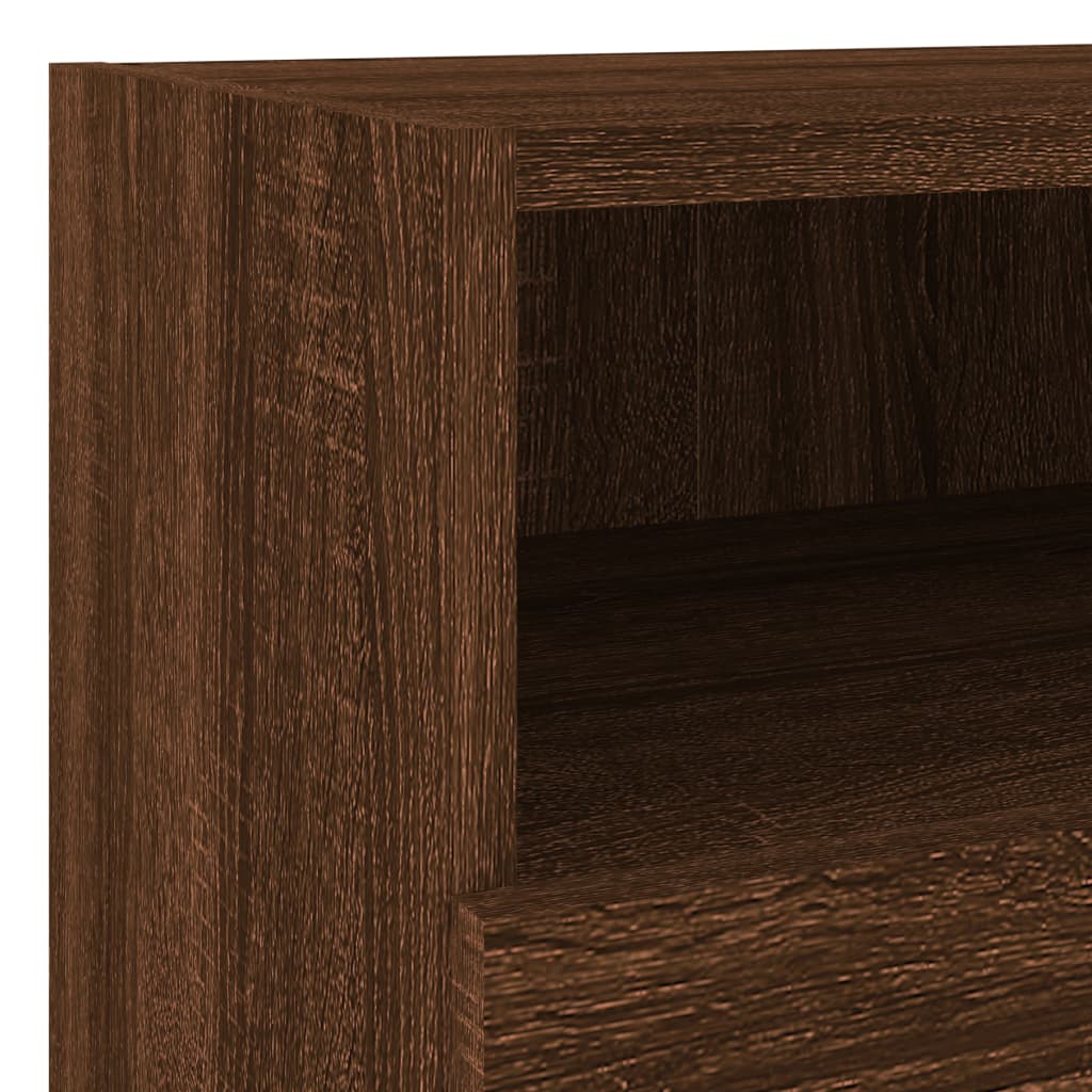 TV overskabe 2 stk Brun eg look 40x30x30 cm