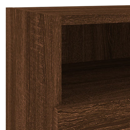 TV overskabe 2 stk Brun eg look 40x30x30 cm