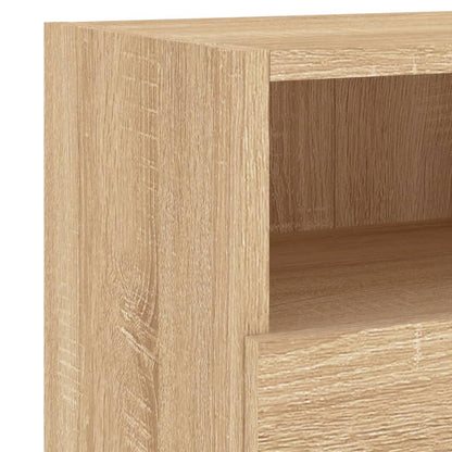 TV-Wandschränke 2 Stk. Sonoma-Eiche 60x30x30 cm Holzwerkstoff