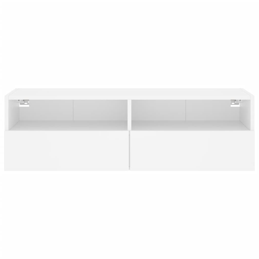TV overskab hvid 100x30x30 cm træmateriale