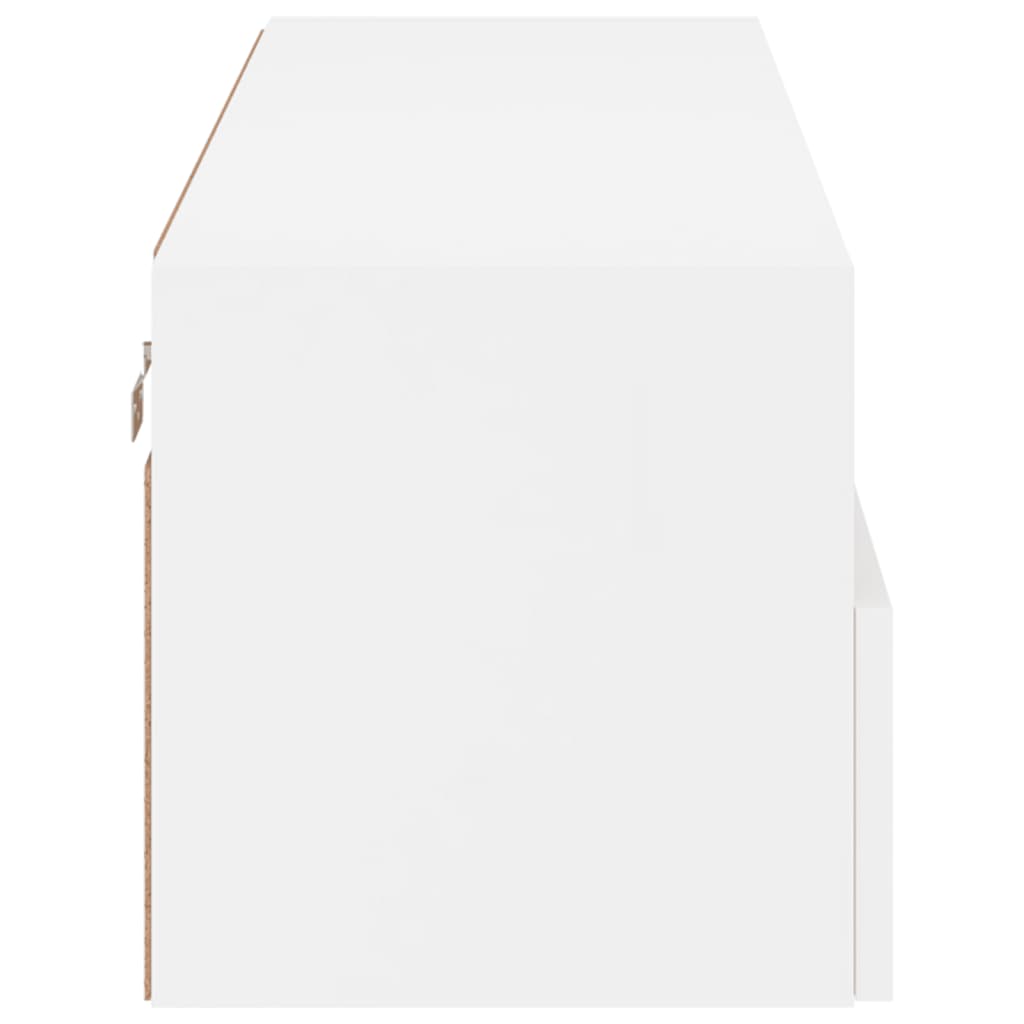 TV overskab hvid 100x30x30 cm træmateriale