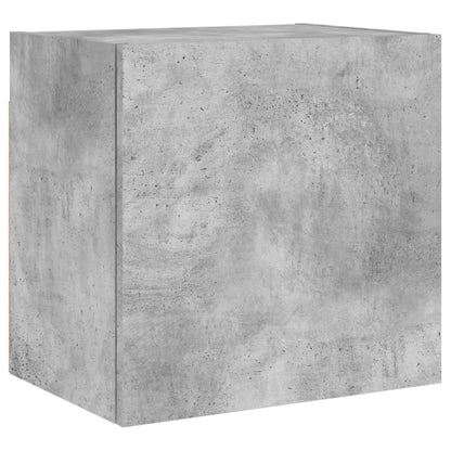 TV overskabe 2 stk Betongrå 40,5x30x40 cm træmateriale