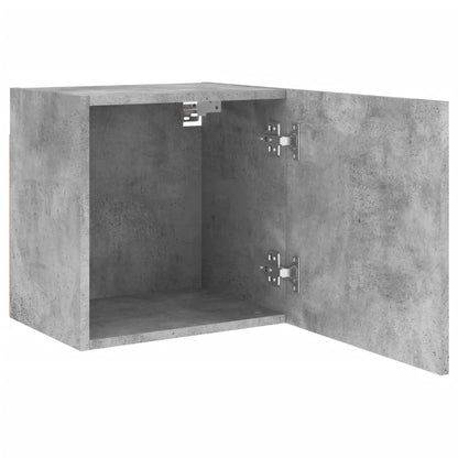 TV overskabe 2 stk Betongrå 40,5x30x40 cm træmateriale