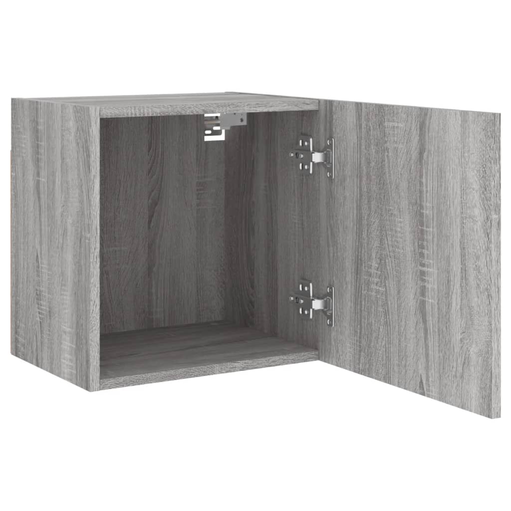 TV overskab grå Sonoma 40,5x30x40 cm træmateriale