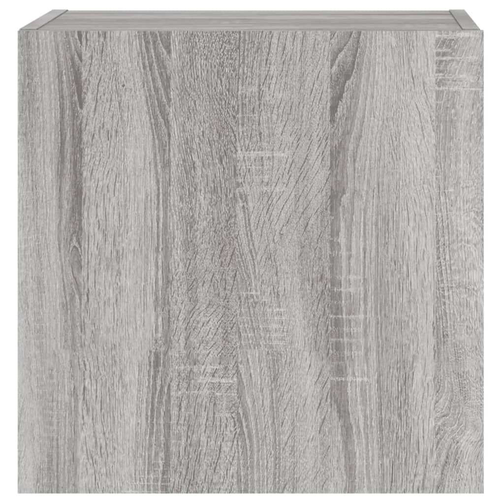 TV overskab grå Sonoma 40,5x30x40 cm træmateriale