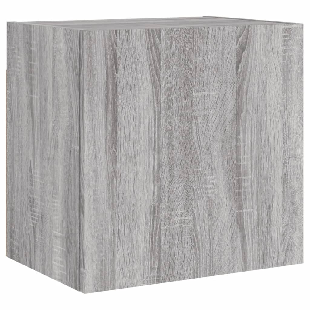 TV overskabe 2 stk Grå Sonoma 40,5x30x40 cm træmateriale