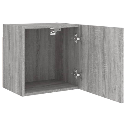 TV overskabe 2 stk Grå Sonoma 40,5x30x40 cm træmateriale