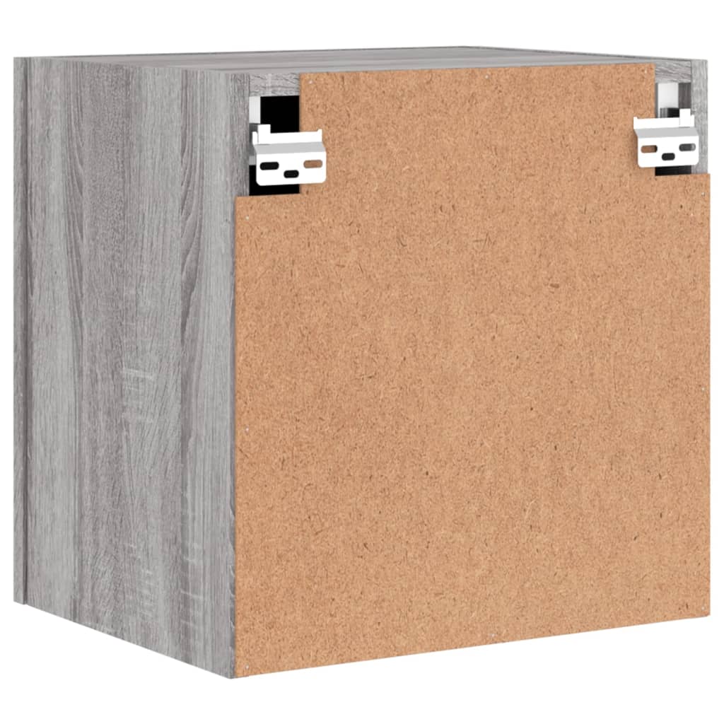 TV overskabe 2 stk Grå Sonoma 40,5x30x40 cm træmateriale