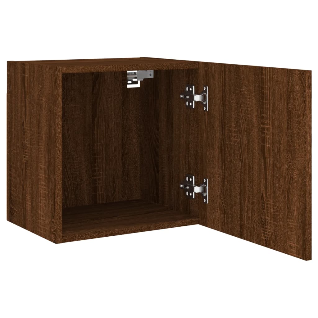 TV overskabe 2 stk Brun eg look 40,5x30x40 cm