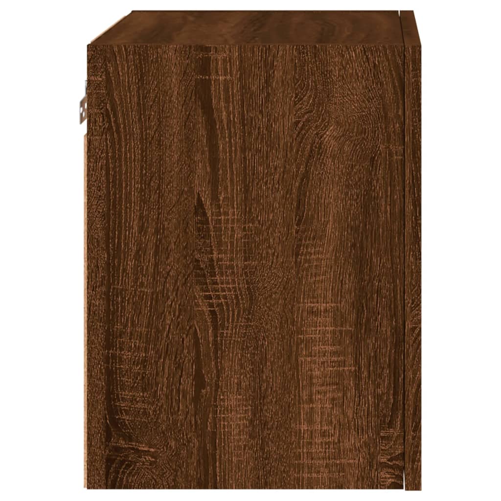 TV overskabe 2 stk Brun eg look 40,5x30x40 cm