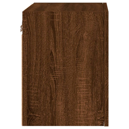 TV overskabe 2 stk Brun eg look 40,5x30x40 cm