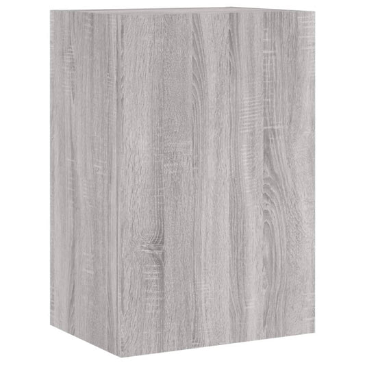 TV vægskab grå Sonoma 40,5x30x60 cm træmateriale