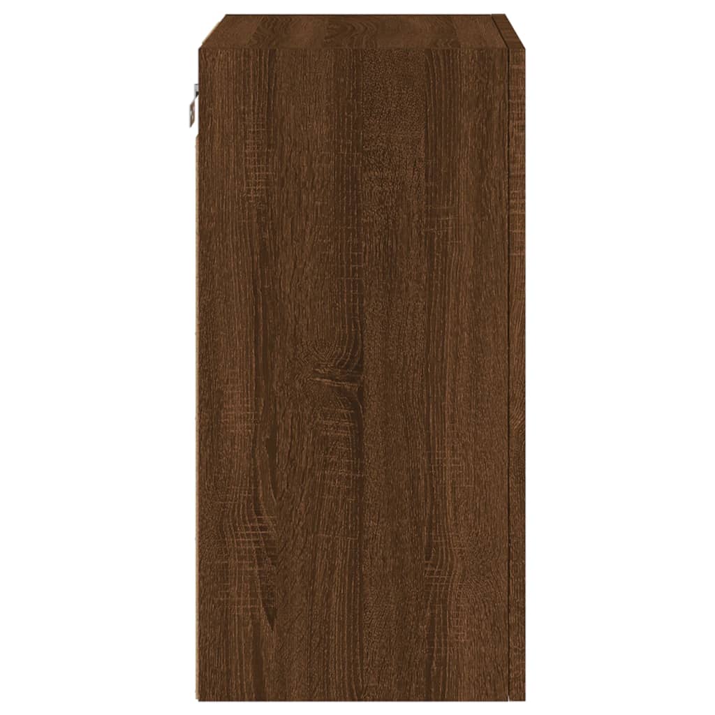 TV overskabe 2 stk Brun eg look 40,5x30x60 cm