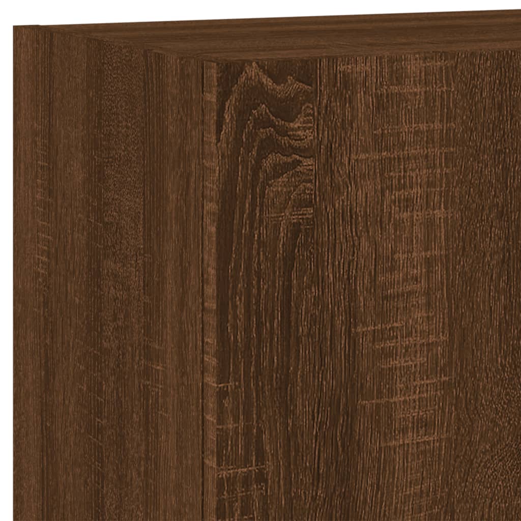 TV overskabe 2 stk Brun eg look 40,5x30x60 cm