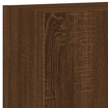 TV overskabe 2 stk Brun eg look 40,5x30x60 cm
