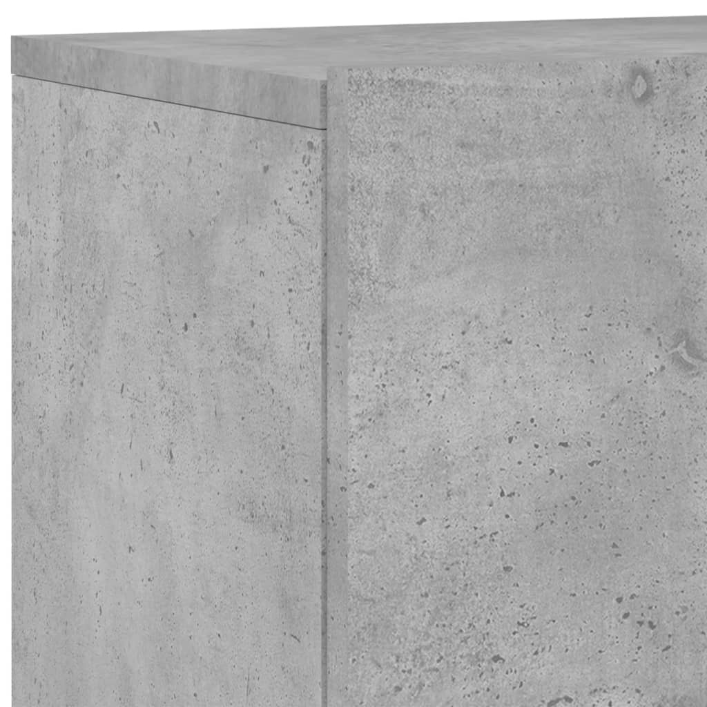 TV overskabe 2 stk Betongrå 60x30x41 cm