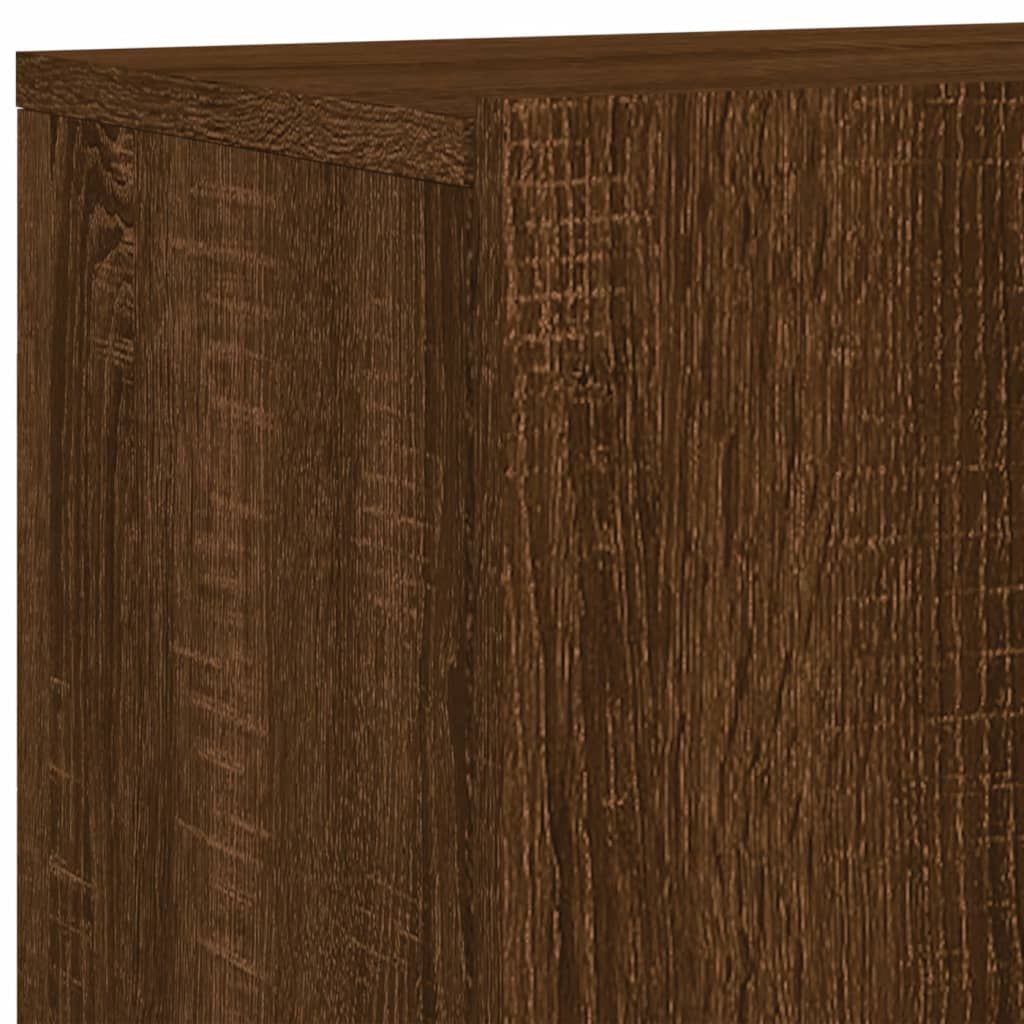 TV vægskabe 2 stk Brun eg look 60x30x41 cm