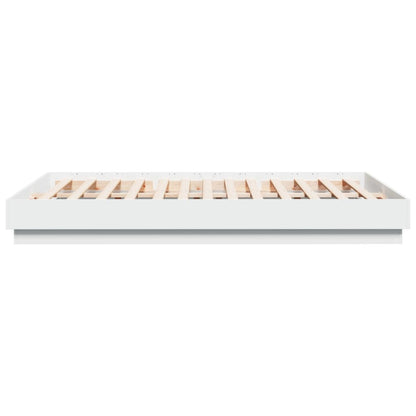 Bettgestell Weiß 120x200 cm Holzwerkstoff