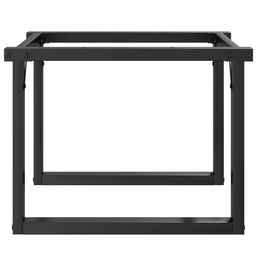 Couchtischbeine O-Gestell 60x50x38 cm Stahl