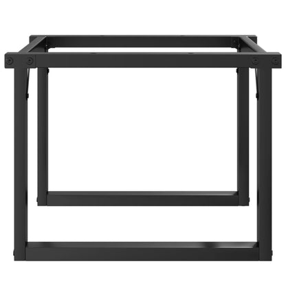 Couchtischbeine O-Gestell 60x50x38 cm Stahl