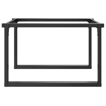 Couchtischbeine O-Gestell 70x60x43 cm Stahl