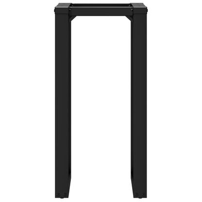 Esstisch-Gestell in O-Form 40x40x73 cm Stahl