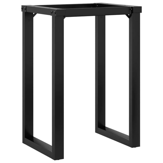Esstisch-Gestell in O-Form 60x50x73 cm Stahl