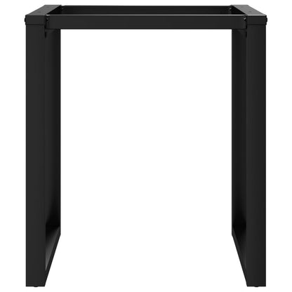 Esstisch-Gestell in O-Form 60x60x73 cm Stahl