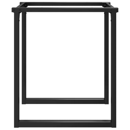 Esstisch-Gestell in O-Form 60x60x73 cm Stahl