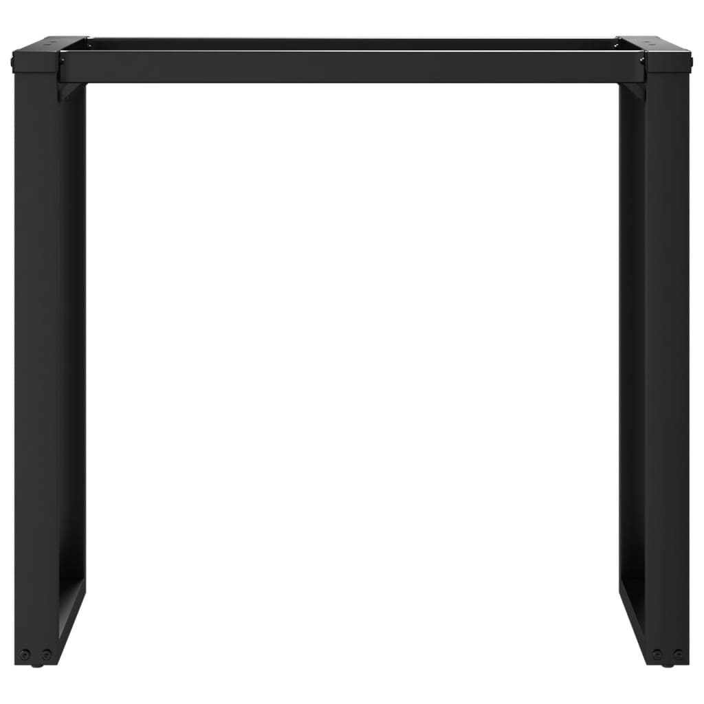 Esstisch-Gestell in O-Form 80x40x73 cm Stahl
