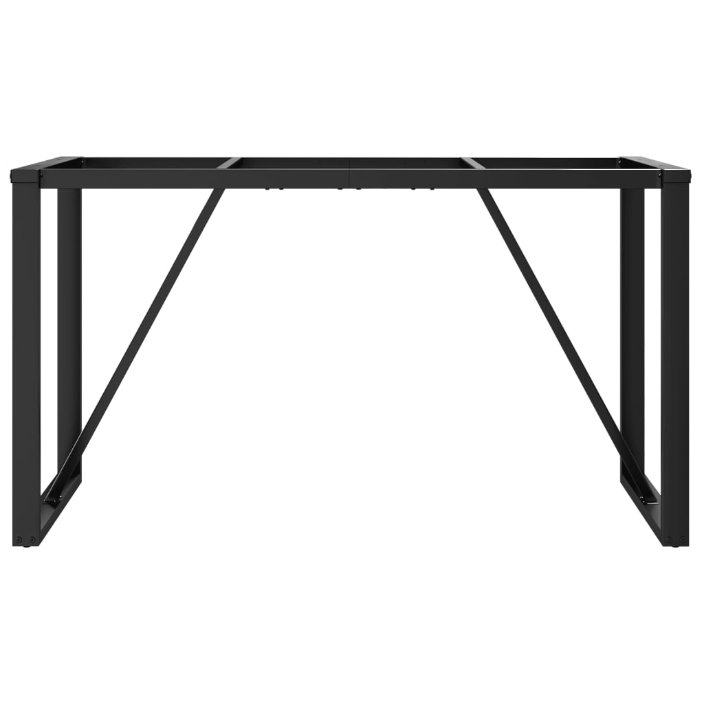 Esstisch-Gestell in O-Form 120x60x73 cm Stahl
