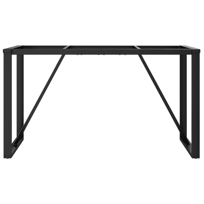 Esstisch-Gestell in O-Form 120x60x73 cm Stahl