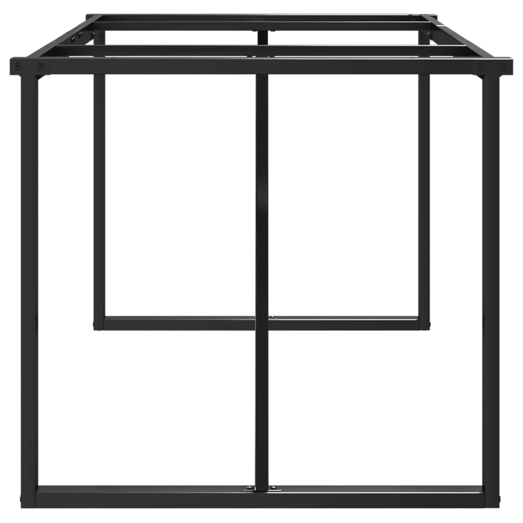 Esstisch-Gestell in O-Form 180x80x73 cm Stahl