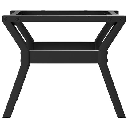 Couchtisch-Gestell in Y-Form 40x40x33 cm Stahl