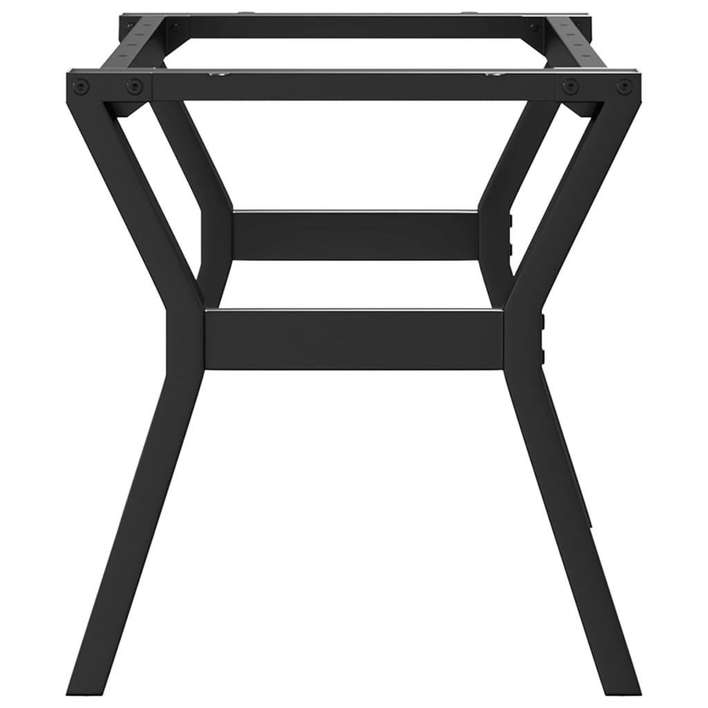 Couchtisch-Gestell in Y-Form 80x40x43 cm Stahl