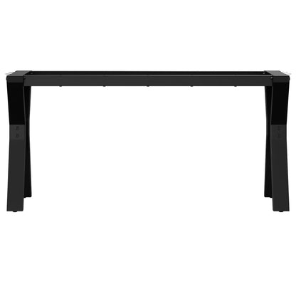 Couchtisch-Gestell in Y-Form 90x30x43 cm Stahl