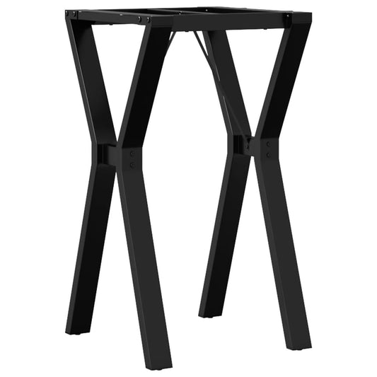 Esstisch-Gestell in Y-Form 40x40x73 cm Stahl