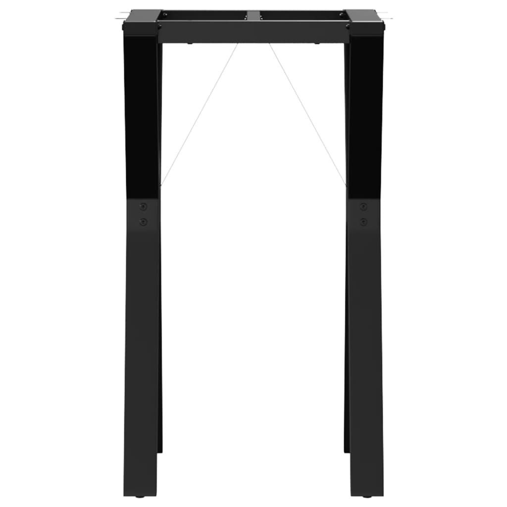 Esstisch-Gestell in Y-Form 40x40x73 cm Stahl
