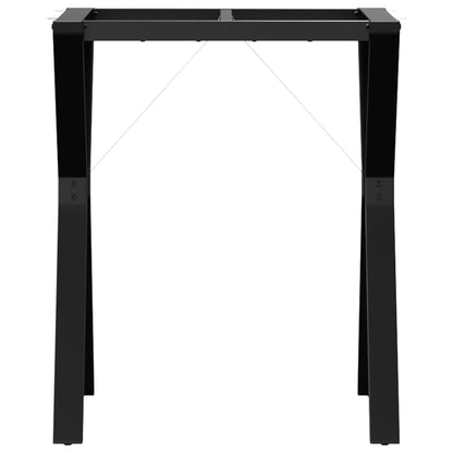 Esstisch-Gestell in Y-Form 60x50x73 cm Stahl