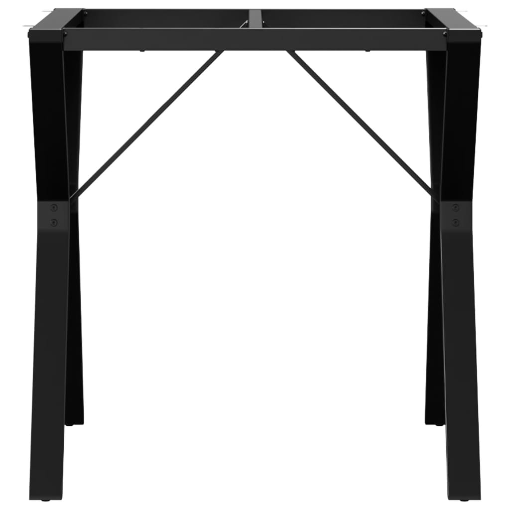 Esstisch-Gestell in Y-Form 70x70x73 cm Stahl