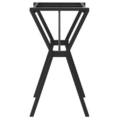 Esstisch-Gestell in Y-Form 80x40x73 cm Stahl