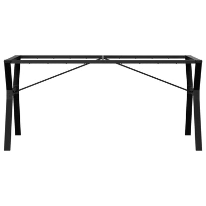 Esstisch-Gestell in Y-Form 160x80x73 cm Stahl